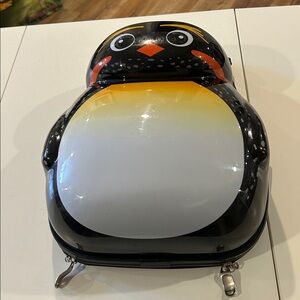 Heys Kids Penguin Back Pack with Back Straps and Top Handle